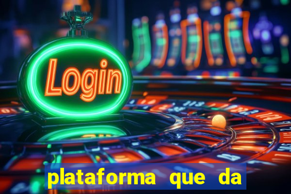 plataforma que da 30 reais para jogar